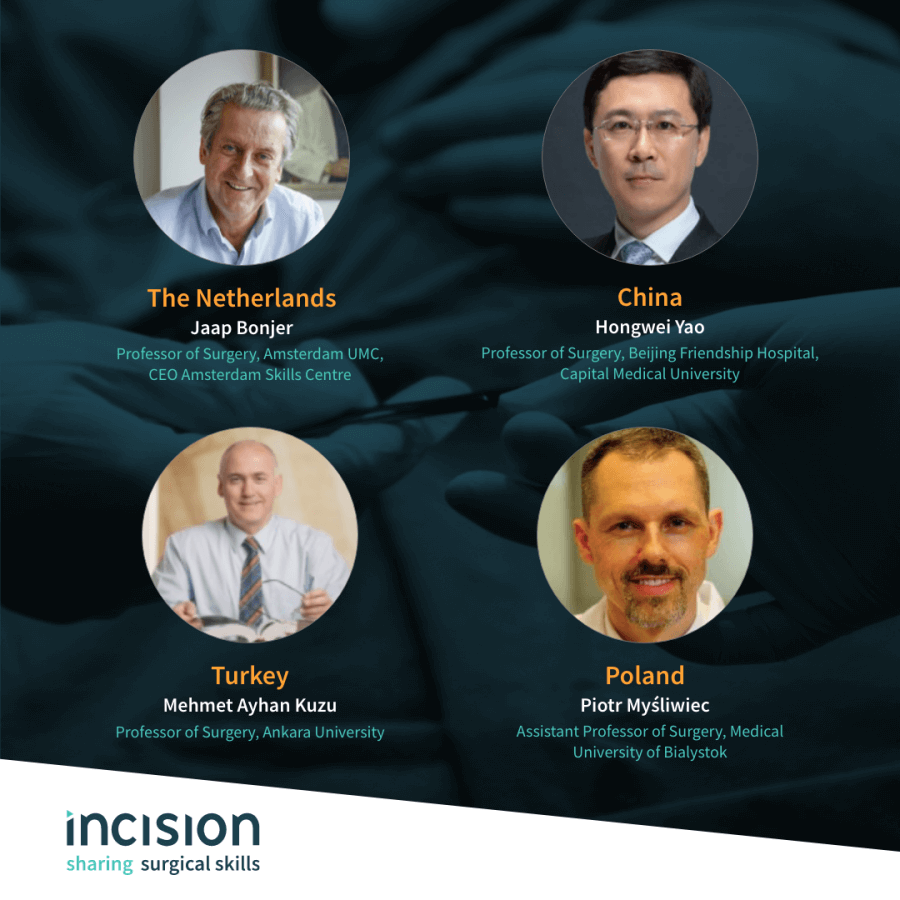 Incision COVID-19 webinar speakers